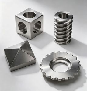 Piezas de Ferretería Industrial de Alta Precisión, Mecanizadas por CNC, de Acero Inoxidable y Aluminio Anodizado, en Diversas Formas - Product Image 2
