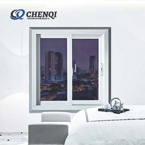 Villa Apartamentos Ventana y puerta corrediza Upvc <span class=keywords><strong>Ventanas</strong></span> corredizas <span class=keywords><strong>de</strong></span> <span class=keywords><strong>PVC</strong></span> <span class=keywords><strong>de</strong></span> plástico <span class=keywords><strong>de</strong></span> vinilo <span class=keywords><strong>de</strong></span> doble acristalamiento para casa - Product Image 1