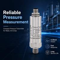 Transmisor de Presión M12 4-20mA de Acero Inoxidable SS304 con IP65 y Precisión de 0.5%FS para Bomba Hidráulica y Compresor