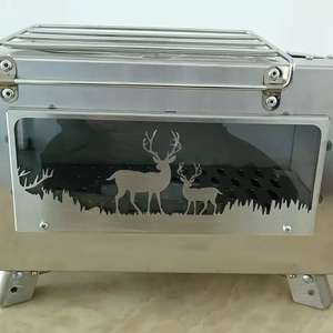 Réchaud à charbon sans fumée, réchaud portable d'extérieur, réchaud de camping, réchaud de cuisson d'extérieur, réchaud de chauffage d'extérieur, réchaud de pêche, réchaud de sauna au charbon - Product Image 2