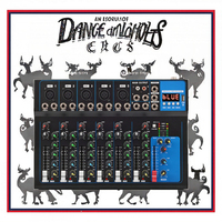 Petite console de mixage professionnelle à 7 canaux enregistrement DJ mixeur équipement de haut-parleur Bluetooth