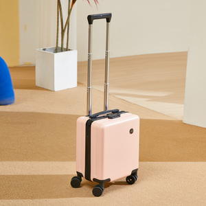 Mini <span class=keywords><strong>Valise</strong></span> de Voyage Tendance 14 Pouces Bagage <span class=keywords><strong>Cabine</strong></span> Léger 40x30x20 avec <span class=keywords><strong>Roues</strong></span> Support de Gobelet Disponible Dropshipping - Product Image 5