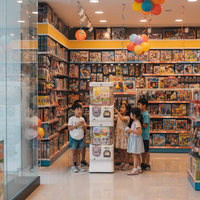 Distributeur automatique de bonbons/jouets mécaniques de 120 à 300 pièces avec système de pièces/jetons pour la vente au détail ou en gros.