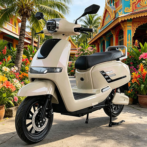 Motocicleta Eléctrica China CKD SKD de 12 Pulgadas a Precio Económico, 1100/1300W, Velocidad de 60 km/h, Scooter Eléctrico para Adultos con Asiento - Product Image 1