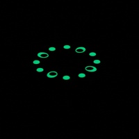 Montre Homme Automatique SKX007 4H NH35 avec Cadran et Aiguilles Super Lumineux, Verre Saphir Dôme 20 ATM