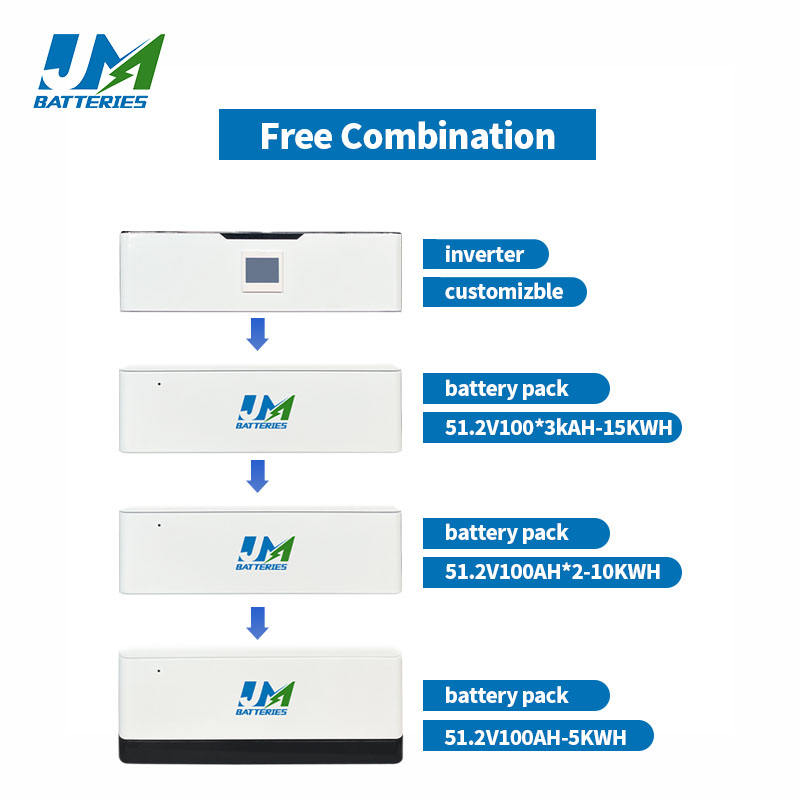 All One 5KW Inverter Battery Pack Module 5kva 10kva 15kva Stackable ...