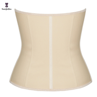 Ceinture amincissante gainante effet ventre plat, 30 cm de hauteur, avec rallonge à crochet amovible, 9 baleines en acier, en latex respirant, grande taille, gaine amincissante pour la taille