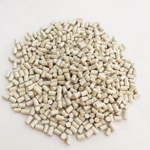 Natuurlijke Witte Roze Gele Tandheelkundige Laboratoriummaterialen Implanteerbare Medische Peek Pellets Voor Tandprothese - Product Image 1