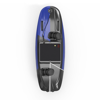 Planche de surf électrique légère en fibre de carbone intégrale, idéale pour les jeux de surf aquatique récréatifs pour adultes