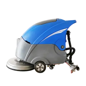 Brand Model DM-550 Cordless Floor Scrubber Cleaning Machine With CE Certificate 55/60L 180RPM Floor Scrubber