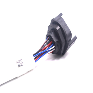 Пользовательские Водонепроницаемые 16 ядер UL1430 24AWG PHSD2.0-2 * 8P жгут проводов ткацкие станки с шагом 2,0 мм Кабельная линия сборки для электроники - Product Image 3