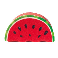 Éponge de cuisine épaissie pour fruits, multi-usages, décontamination, nettoyage, éponge à vaisselle, éponge pastèque