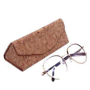 カスタムロゴ環境にやさしいリサイクルコルクメガネケースカラフルクラフトペーパーアイウェアボックスサングラス & 近視メガネ用 - Product Image 2