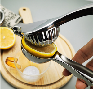 2024 nóng bán Hướng dẫn sử dụng máy ép trái cây cam 304 thép không gỉ Trái Cây Rau Chopper chanh <span class=keywords><strong>Clip</strong></span> chất lượng kim loại trái cây rau công cụ - Product Image 2