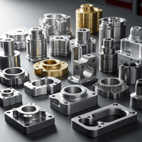 Service d'usinage CNC de précision personnalisé pour la fabrication de pièces en acier, aluminium et titane Usinage CNC Fraisage Services de tournage