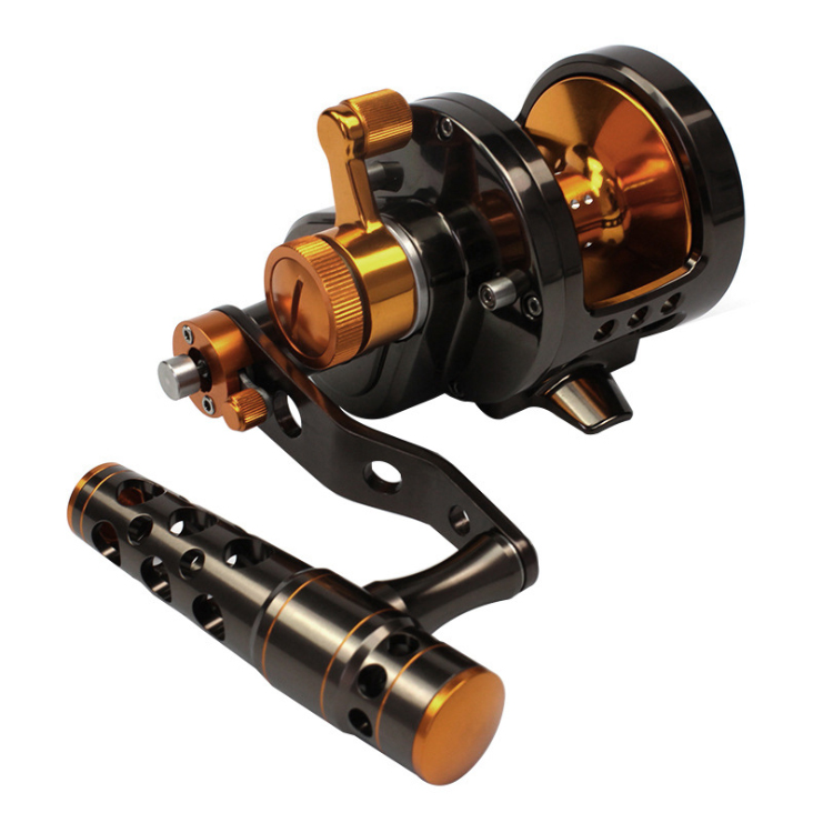 Новый OEM Frgm08 катушка с зубчатым механизмом для лодки, наживка для карпа, пластиковая металлическая рыболовная барабанная катушка