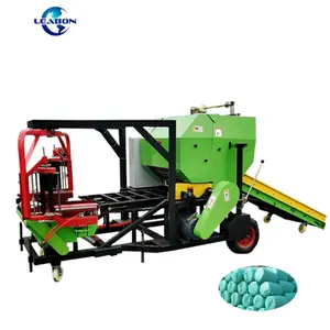 50-65Bale/H Vòng Hay Baler Cho Silage Mini Silage Baler Vòng Bale Wrapper Baler Để Bán