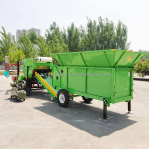 เครื่องอัดฟางทรงสี่เหลี่ยมก้านข้าวโพดแบบกลมพร้อมส่วนประกอบเครื่องยนต์หลักสำหรับบรรจุภัณฑ์ทำจากฟาง - Product Image 1