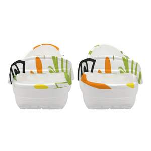 Crocs Sabots classiques en EVA pour hommes, chaussures de jardin antidérapantes, plateforme confortable, blanc, taille 10 - Product Image 6