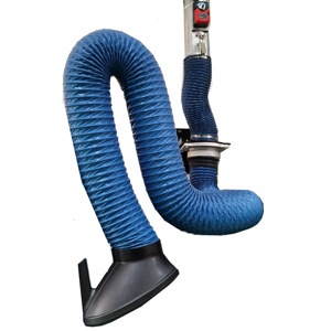 Bras d'extraction de fumée de soudage industriel/ventilateur d'extraction de fumée flexible/bras de hotte d'aspiration de fumée - Product Image 1