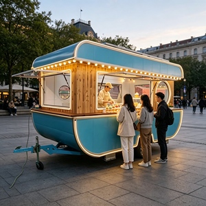 Vente en gros de camions de restauration extérieurs résistants aux intempéries – Achetez un camion de restauration pour bar à glaces et restauration mobile - Product Image 4