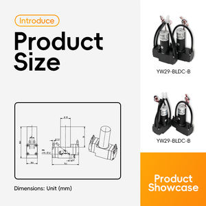 Pompa udara elektrik portabel Mini, pompa udara diafragma elektrik Mini Dc 12v 24v tanpa sikat, pompa mikro piezoelektrik untuk Laboratorium Medis - Product Image 4