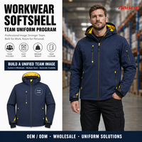 Veste Softshell pour homme, coupe-vent, vêtements de travail personnalisés avec logo professionnel, imperméable, vêtements d'extérieur