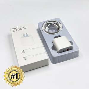 Teléfono móvil de bloque de puerto único de fábrica Ladegerat <span class=keywords><strong>20</strong></span> vatios tipo C adaptador USB C <span class=keywords><strong>20</strong></span> <span class=keywords><strong>W</strong></span> <span class=keywords><strong>cargador</strong></span> para <span class=keywords><strong>iPhone</strong></span> 16 15 14 13 12 Pro Max - Product Image 1