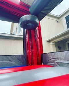 <span class=keywords><strong>Mini</strong></span> Inflatable Bouncer trượt nước Titan Combo nhảy bouncy lâu đài Blower hiện đại Toddler màu đen nhỏ nhà bị trả lại - Product Image 4