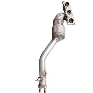 ตัวเร่งปฏิกิริยาแบบสามทางสแตนเลสใหม่ ใช้ได้กับ BMW 523/525/525L F18 2.5L ปี 2010-2014 มาตรฐานยูโร 4 ด้านซ้าย - Product Image 3