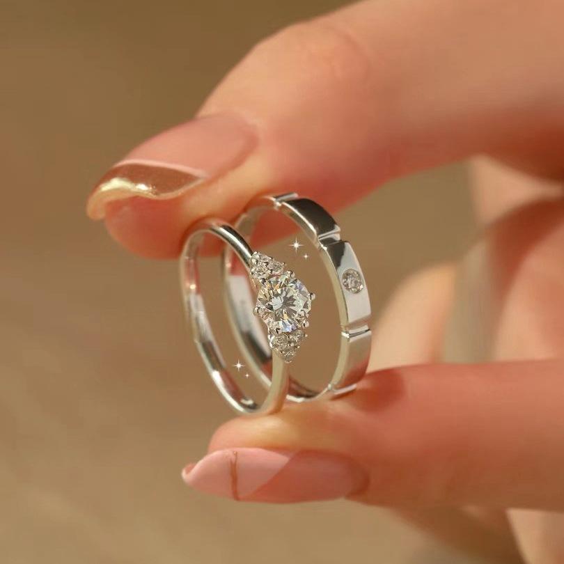 Men-0.1CT(Ring size 7#-11.5#)