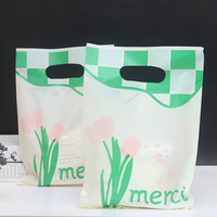 Conception de sacs d'emballage à provisions robustes Fournisseur impression personnalisée sacs d'expédition de chaussettes emballage de vêtements en plastique HDPE de Chine