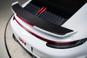 High Quality Car <strong>Carbon</strong> <strong>Fiber</strong> Turbo SD Single Deck Rear Wing <strong>Spoiler</strong> Trim Panel Black for Porsche 911 992.1 2019-2024 Body Parts - Product Image 3