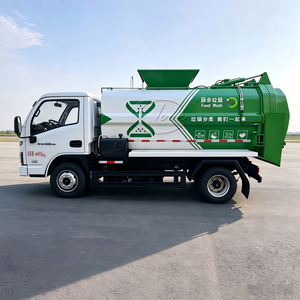 Camion de collecte des déchets alimentaires SAIC 4x2, 5 m³, hydraulique, pour l'assainissement municipal - Product Image 2