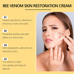 Crema Restauradora de Piel con Veneno de Abeja Sin Marca, Elimina Moles y <span class=keywords><strong>Verrugas</strong></span>, Hidrata, Previene la Sequedad y la Descamación - Product Image 4