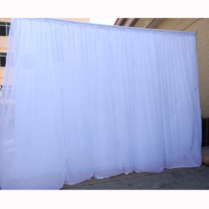 Telescopic modular <b>backdrop</b> <b>stand</b> aluminum <b>wedding</b> decor pipe and drape - Product Image 2