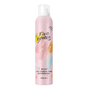 Foam roll conditioner moisturizing fluffy barber shop mousse hair wax foam hair gel styling spray