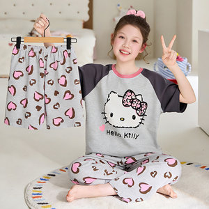 Vente directe d'usine, pyjamas pour enfants sur mesure, 100% coton, doux et chauds, imprimés de dessins animés, vêtements de détente pour garçons et filles, vêtements d'été - Product Image 4