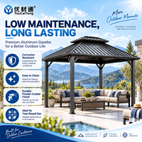 Pergola moderne à toit à persiennes motorisée en aluminium avec éclairage LED pour villa, terrasse, complexe hôtelier et espaces de loisirs extérieurs