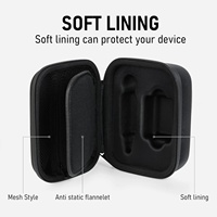 Özel sert kabuk EVA aracı kılıf için U4 kulak içi Xvive CU4 monitör kablosuz sistemi üçlü seyahat çantası