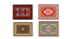 Sous-verres imitation tapis à prix abordable pour événements professionnels – Direct Usine - Product Image 2