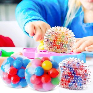 HUAYI Water Bead Stress Balls Brain Stress Ball Squeeze <b>Squishy</b> Ball Fidget Toy - Product Image 3