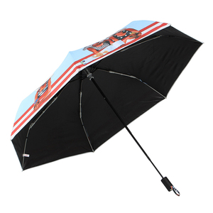 الترويجي خفيفة الوزن الألياف الزجاجية 3 طوي أضعاف مظلة سفر - Product Image 3