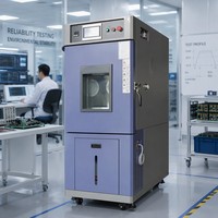 Cámara de Prueba de Temperatura Alta y Baja Controlada en Laboratorio, Equipo de Estabilidad Climática Programable, Proveedor de Fábrica