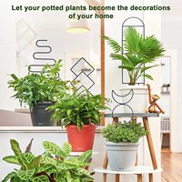 Nouveau design de piquets de support pour plantes piquets de jardin décoratifs treillis de plantes en métal pour tomates grimpantes