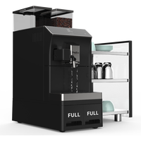 Machine à café commerciale tout-en-un, machine à expresso automatique du grain à la tasse pour bureau, hôtel, restaurant