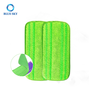 Recharge de tampon de vadrouille en microfibre réutilisable compatible avec les tampons Swif-fers WetJet pour le nettoyage des sols - Product Image 1