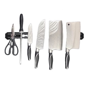 Vente en gros de <span class=keywords><strong>couteaux</strong></span> de <span class=keywords><strong>cuisine</strong></span> personnalisés 13/18/24 pouces porte-<span class=keywords><strong>couteaux</strong></span> solides porte-outils <span class=keywords><strong>magnétique</strong></span> étagère de Bar - Product Image 2