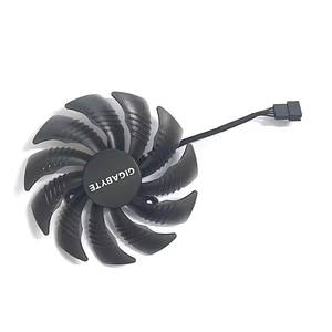 NOUVEAU PLD09210S12HH T129215SU 88MM 4PIN DC 12V 0.5A pour GIGABYTE GTX 1050 1060 <span class=keywords><strong>1070</strong></span> Ti GV-<span class=keywords><strong>RX570</strong></span> 580 Orus RX 470 480 R9 380X ventilateur - Product Image 3