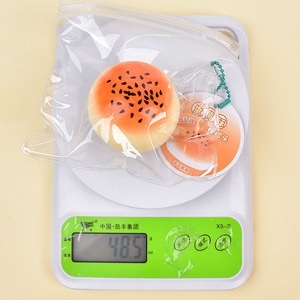 Jouet Squishy en TPR Liquide, Simulation Œuf et Pâtisserie, Jouet Anti-Stress à Rebond Lent avec Chaîne - Product Image 6